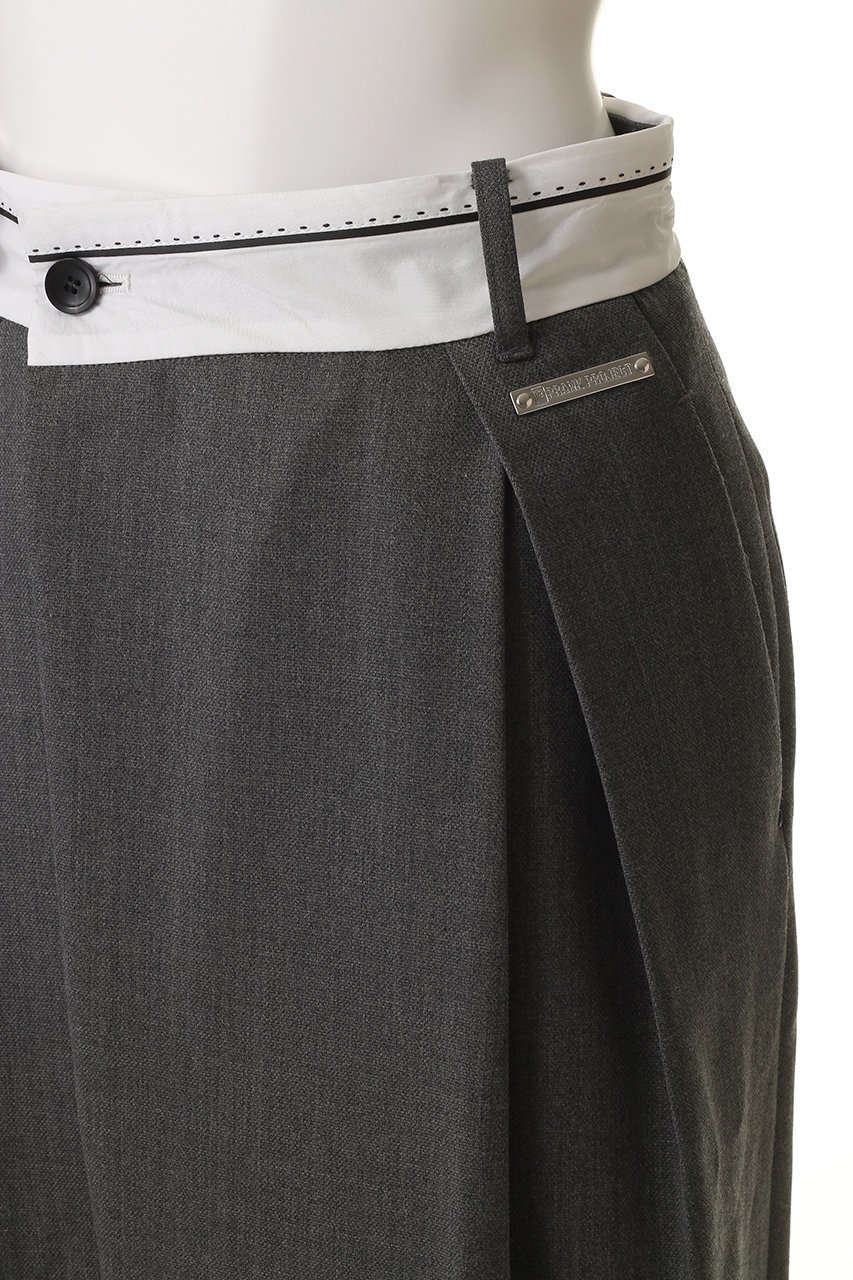 【プランク プロジェクト/PRANK PROJECT】のマーベルトアシメタックパンツ / Marble Asymmetrical Pants 人気、トレンドファッション・服の通販 founy(ファニー) 　ファッション　Fashion　レディースファッション　Fashion for Women　パンツ　Pants & Trousers　ベルト&ウエストマーク　Belts & Waist Accessories　クロップド　Cropped, Short Length　ジャケット　Jacket, Outerwear　セットアップ　Set-Up, Coordinated Outfit　センター　Center, Center Line　バランス　Balance, Style Balance　フロント　Front, Front Design　ロング　Long, Long-Length　ワイド　Wide, Wide Fit　other-8|ID: prp329100004627510 ipo3291000000035277344