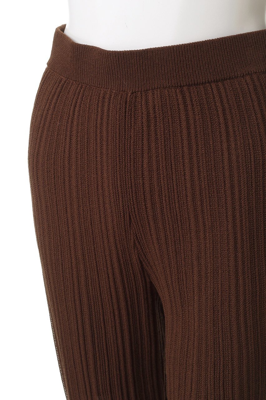 【プランク プロジェクト/PRANK PROJECT】のビーズニットパンツ / Beaded Knit Pants 人気、トレンドファッション・服の通販 founy(ファニー) 　ファッション　Fashion　レディースファッション　Fashion for Women　パンツ　Pants & Trousers　セットアップ　Set-Up, Coordinated Outfit　プリーツ　Pleats, Pleated　メタル　Metal, Metal Parts　ラッフル　Ruffle, Frill　夏　Summer　other-8|ID: prp329100004627511 ipo3291000000033356519