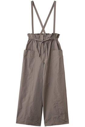 【エブール/ebure】 【8/8 0:00販売開始】マイクロタフタ サスペンダーワイドパンツ人気、トレンドファッション・服の通販 founy(ファニー) ファッション Fashion レディースファッション Fashion for Women パンツ Pants & Trousers 2025年 2025 2025-2026秋冬・A/W Autumn/Winter 2025–26 AW25–26 カットソー Cut and Sewn Top サスペンダー Suspenders, Braces シンプル Simple, Minimal タフタ Taffeta, Structured Fabric パッチ Patch, Appliqué フォルム Silhouette, Form ポケット Pocket, Pocket Detail A/W・秋冬 Autumn/Winter |ID:prp329100004627512