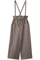 【エブール/ebure】の【8/8 0:00販売開始】マイクロタフタ サスペンダーワイドパンツ 人気、トレンドファッション・服の通販 founy(ファニー) ファッション Fashion レディースファッション Fashion for Women パンツ Pants & Trousers 2025年 2025 2025-2026秋冬・A/W Autumn/Winter 2025–26 AW25–26 カットソー Cut and Sewn Top サスペンダー Suspenders, Braces シンプル Simple, Minimal タフタ Taffeta, Structured Fabric パッチ Patch, Appliqué フォルム Silhouette, Form ポケット Pocket, Pocket Detail A/W・秋冬 Autumn/Winter |ID:prp329100004627512