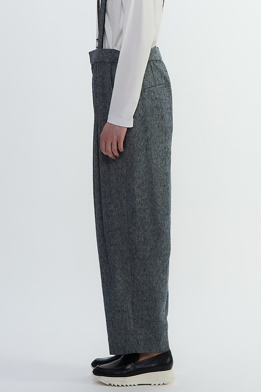 【プレインピープル/PLAIN PEOPLE】のヘビーコットンリネンサスペンダーパンツ 人気、トレンドファッション・服の通販 founy(ファニー) 　ファッション　Fashion　レディースファッション　Fashion for Women　パンツ　Pants & Trousers　2025年　2025　2025-2026秋冬・A/W　Autumn/Winter 2025–26 AW25–26　おすすめ　Recommended / Our Picks　クロップド　Cropped, Short Length　サスペンダー　Suspenders, Braces　シャンブレー　Chambray, Denim-Like Fabric　シンプル　Simple, Minimal　ジャケット　Jacket, Outerwear　ストライプ　Stripe, Striped Pattern　ダンガリー　Dungaree, Chambray　トリミング　Trimming, Decorative Edge　バルーン　Balloon, Balloon Silhouette　ペンシル　Pencil, Pencil Skirt　リネン　Linen, Linen Fabric　A/W・秋冬　Autumn/Winter　other-2|ID: prp329100004627515 ipo3291000000033260501