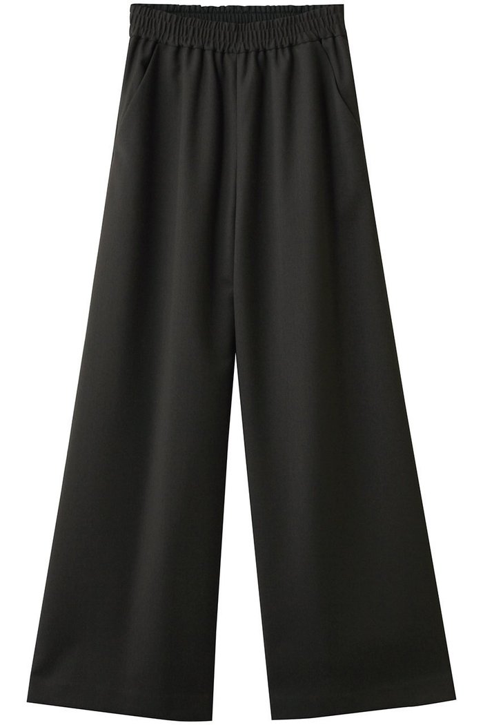 【ランバン オン ブルー/LANVIN en Bleu】のウールツイルゴムワイドパンツ インテリア・キッズ・メンズ・レディースファッション・服の通販 founy(ファニー) https://founy.com/ ファッション Fashion レディースファッション Fashion for Women パンツ Pants & Trousers ギャザー Gathered, Ruffled ストレート Straight, Straight Cut ツイル Twist, Twisted Detail ファブリック Fabric, Textile フォーマル Formal, Dressy ワイド Wide, Wide Fit ビジネス 仕事 通勤 Business / Work / Commuting |ID: prp329100004627516 ipo3291000000035784493