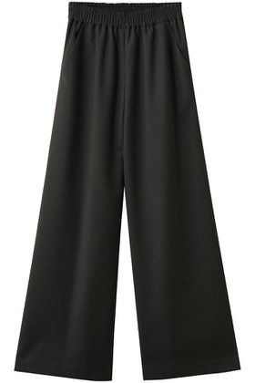 【ランバン オン ブルー/LANVIN en Bleu】 ウールツイルゴムワイドパンツ人気、トレンドファッション・服の通販 founy(ファニー) ファッション Fashion レディースファッション Fashion for Women パンツ Pants & Trousers ギャザー Gathered, Ruffled ストレート Straight, Straight Cut ツイル Twist, Twisted Detail ファブリック Fabric, Textile フォーマル Formal, Dressy ワイド Wide, Wide Fit ビジネス 仕事 通勤 Business / Work / Commuting |ID:prp329100004627516