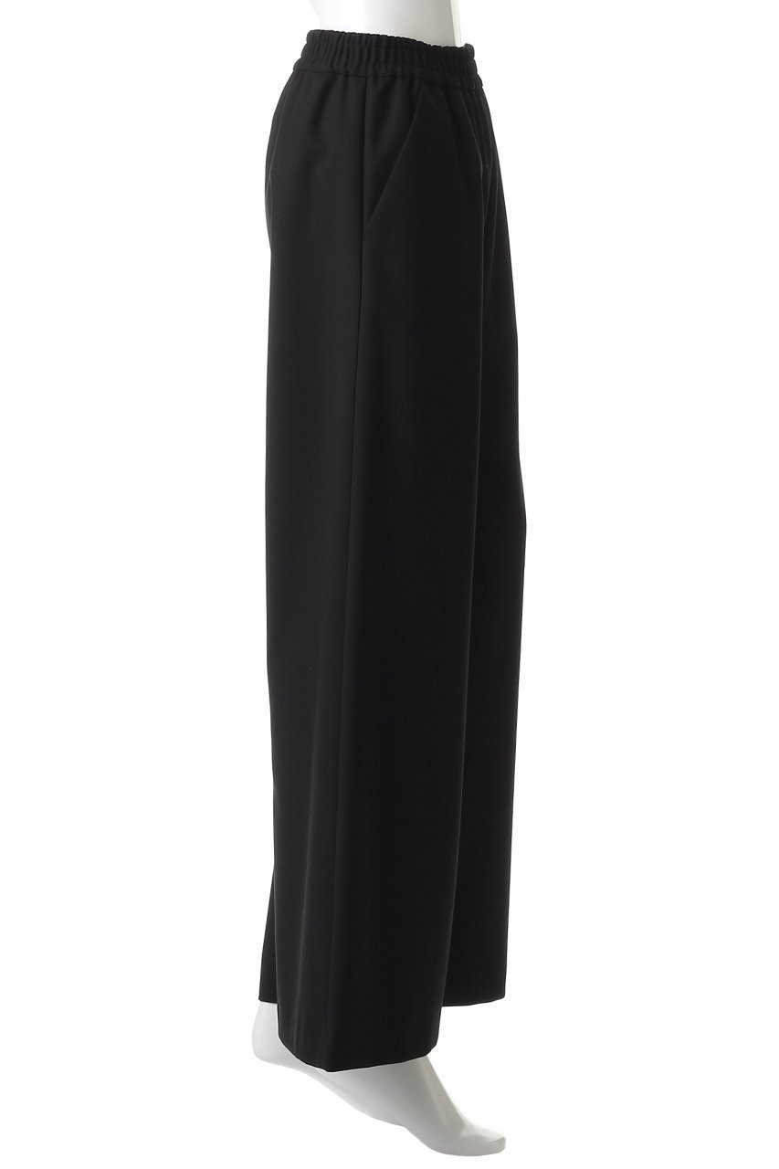 【ランバン オン ブルー/LANVIN en Bleu】のウールツイルゴムワイドパンツ 人気、トレンドファッション・服の通販 founy(ファニー) 　ファッション　Fashion　レディースファッション　Fashion for Women　パンツ　Pants & Trousers　ギャザー　Gathered, Ruffled　ストレート　Straight, Straight Cut　ツイル　Twist, Twisted Detail　ファブリック　Fabric, Textile　フォーマル　Formal, Dressy　ワイド　Wide, Wide Fit　ビジネス 仕事 通勤　Business / Work / Commuting　other-3|ID: prp329100004627516 ipo3291000000035784497