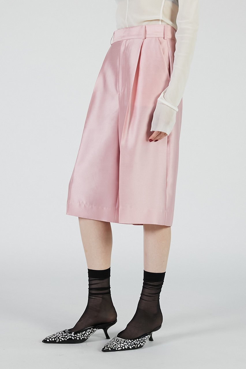 【プランク プロジェクト/PRANK PROJECT】のオーガンジーバミューダパンツ / Organza Bermuda Pants 人気、トレンドファッション・服の通販 founy(ファニー) 　ファッション　Fashion　レディースファッション　Fashion for Women　パンツ　Pants & Trousers　おすすめ　Recommended / Our Picks　オーガンジー　Organza Fabric　シルク　Silk, 100% Silk　セットアップ　Set-Up, Coordinated Outfit　ソックス　Socks, Hosiery　タイツ　Tights, Legwear　トレンド　Trend, Trending Now　ハーフ　Half, Half-Length　フォルム　Silhouette, Form　ロング　Long, Long-Length　新作・新入荷　New Arrivals / New In　other-4|ID: prp329100004627518 ipo3291000000033260527