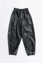 【プランク プロジェクト/PRANK PROJECT】のFauxレザージョガーパンツ / Faux Leather Jogger Pants 人気、トレンドファッション・服の通販 founy(ファニー) ファッション Fashion レディースファッション Fashion for Women パンツ Pants & Trousers シンプル Simple, Minimal フェイクレザー Faux Leather, PU Leather メタル Metal, Metal Parts リアル Real, Realistic リラックス Relax, Relaxed Fit 新作・新入荷 New Arrivals / New In thumbnail BLK(ブラック)|ID: prp329100004627519 ipo3291000000033260532