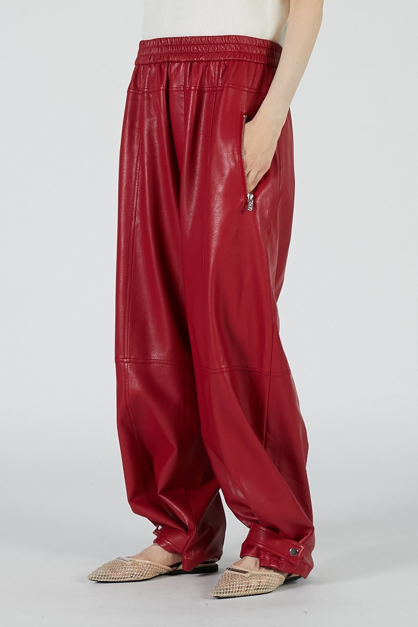 【プランク プロジェクト/PRANK PROJECT】のFauxレザージョガーパンツ / Faux Leather Jogger Pants 人気、トレンドファッション・服の通販 founy(ファニー) 　ファッション　Fashion　レディースファッション　Fashion for Women　パンツ　Pants & Trousers　シンプル　Simple, Minimal　フェイクレザー　Faux Leather, PU Leather　メタル　Metal, Metal Parts　リアル　Real, Realistic　リラックス　Relax, Relaxed Fit　新作・新入荷　New Arrivals / New In　other-4|ID: prp329100004627519 ipo3291000000033260537