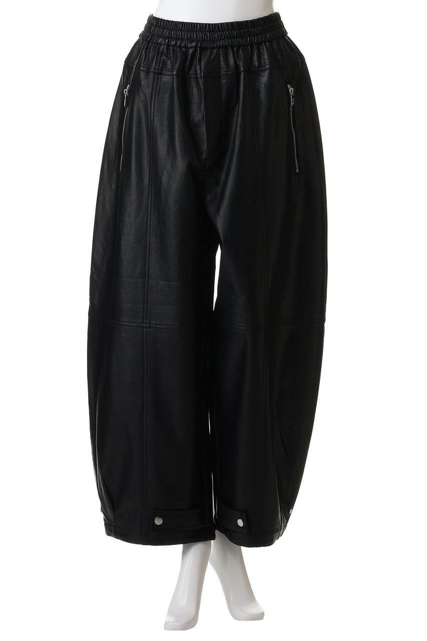 【プランク プロジェクト/PRANK PROJECT】のFauxレザージョガーパンツ / Faux Leather Jogger Pants 人気、トレンドファッション・服の通販 founy(ファニー) ファッション Fashion レディースファッション Fashion for Women パンツ Pants & Trousers シンプル Simple, Minimal フェイクレザー Faux Leather, PU Leather メタル Metal, Metal Parts リアル Real, Realistic リラックス Relax, Relaxed Fit other-4|ID: prp329100004627519 ipo3291000000033937561