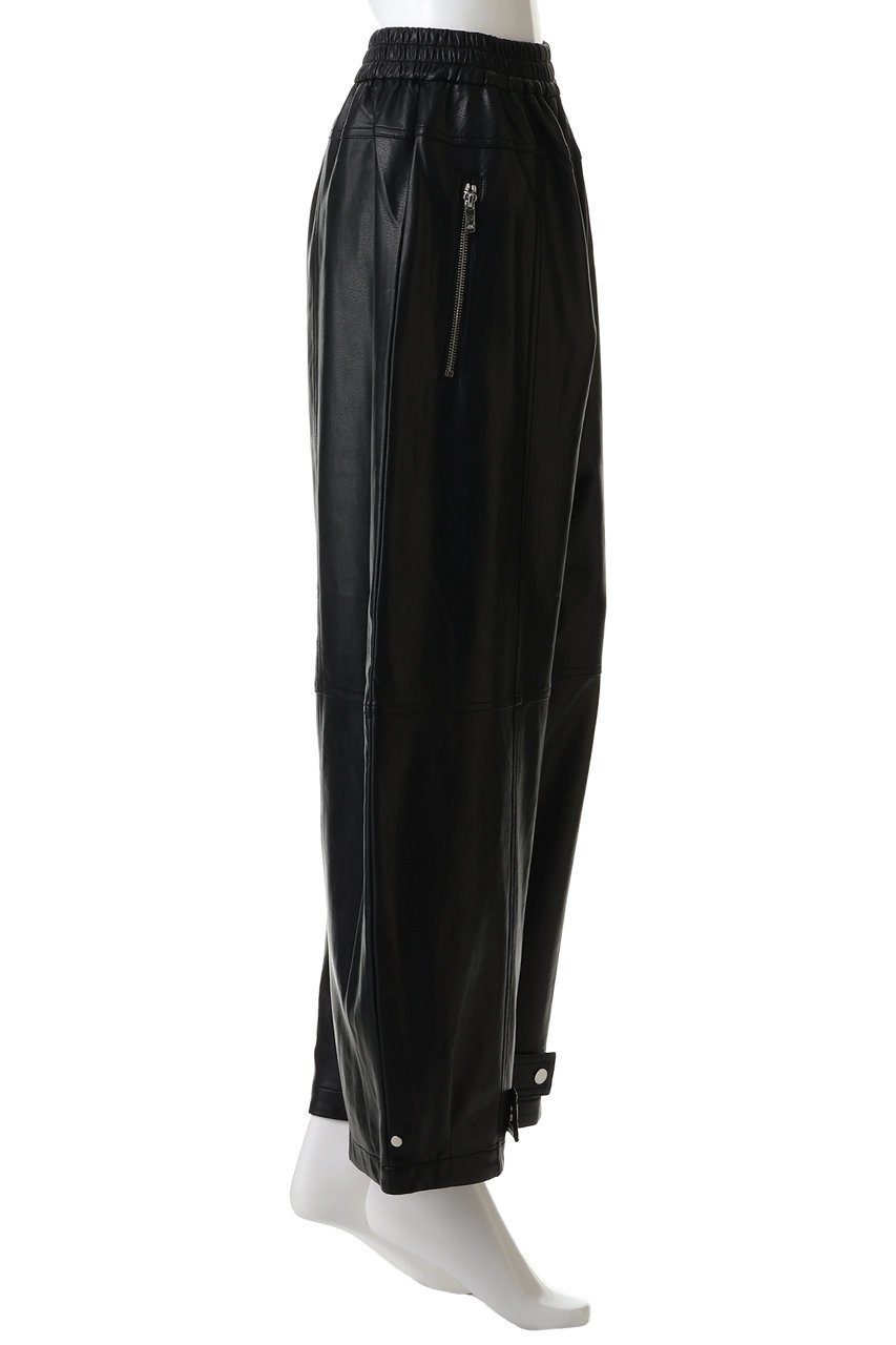 【プランク プロジェクト/PRANK PROJECT】のFauxレザージョガーパンツ / Faux Leather Jogger Pants 人気、トレンドファッション・服の通販 founy(ファニー) ファッション Fashion レディースファッション Fashion for Women パンツ Pants & Trousers シンプル Simple, Minimal フェイクレザー Faux Leather, PU Leather メタル Metal, Metal Parts リアル Real, Realistic リラックス Relax, Relaxed Fit other-5|ID: prp329100004627519 ipo3291000000033937562