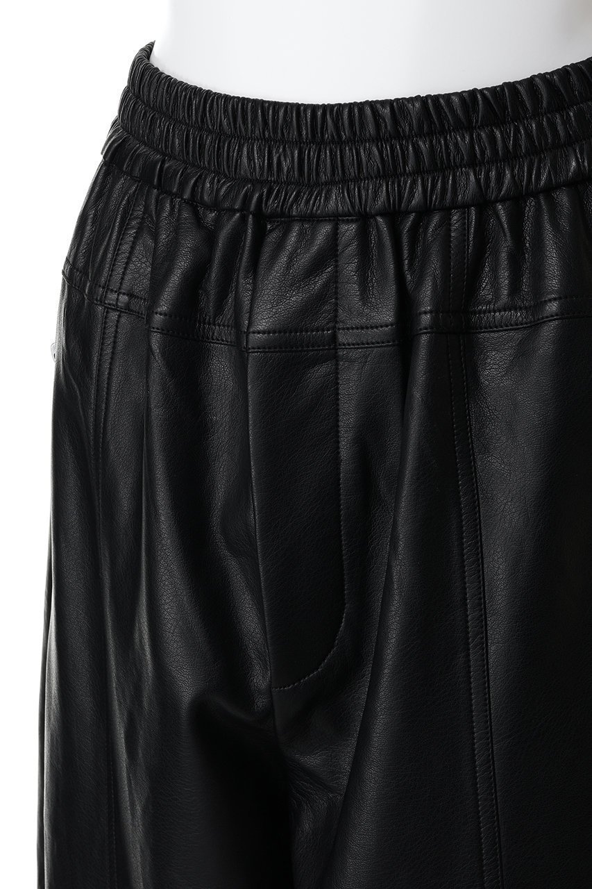 【プランク プロジェクト/PRANK PROJECT】のFauxレザージョガーパンツ / Faux Leather Jogger Pants 人気、トレンドファッション・服の通販 founy(ファニー) ファッション Fashion レディースファッション Fashion for Women パンツ Pants & Trousers シンプル Simple, Minimal フェイクレザー Faux Leather, PU Leather メタル Metal, Metal Parts リアル Real, Realistic リラックス Relax, Relaxed Fit other-7|ID: prp329100004627519 ipo3291000000033937564