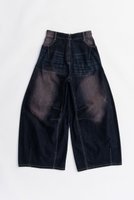 【プランク プロジェクト/PRANK PROJECT】のフロッキーデニムパンツ / Flocky Denim Pants 人気、トレンドファッション・服の通販 founy(ファニー) ファッション Fashion レディースファッション Fashion for Women パンツ Pants & Trousers デニムパンツ・ジーンズ・美脚デニム Denim Jeans & Pants ウォーム Warm Fabric デニム Denim, Jeans Material バランス Balance, Style Balance パッチ Patch, Appliqué フェミニン Feminine, Girly フロント Front, Front Design ブルゾン Blouson, Bomber Jacket おすすめ Recommended / Our Picks |ID:prp329100004627521