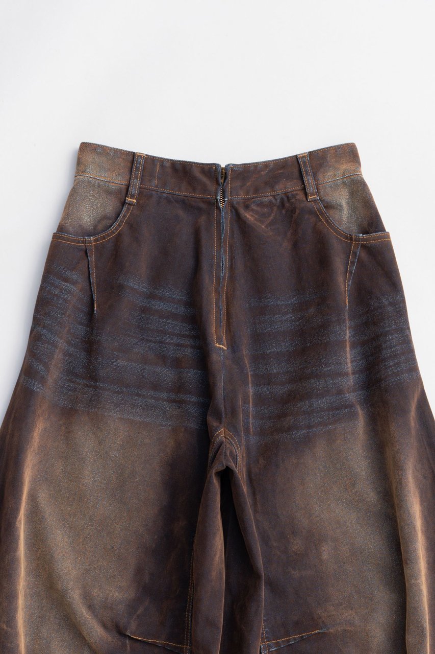【プランク プロジェクト/PRANK PROJECT】のフロッキーデニムパンツ / Flocky Denim Pants 人気、トレンドファッション・服の通販 founy(ファニー) 　ファッション　Fashion　レディースファッション　Fashion for Women　パンツ　Pants & Trousers　デニムパンツ・ジーンズ・美脚デニム　Denim Jeans & Pants　ウォーム　Warm Fabric　デニム　Denim, Jeans Material　バランス　Balance, Style Balance　パッチ　Patch, Appliqué　フェミニン　Feminine, Girly　フロント　Front, Front Design　ブルゾン　Blouson, Bomber Jacket　おすすめ　Recommended / Our Picks　other-2|ID: prp329100004627521 ipo3291000000033260555