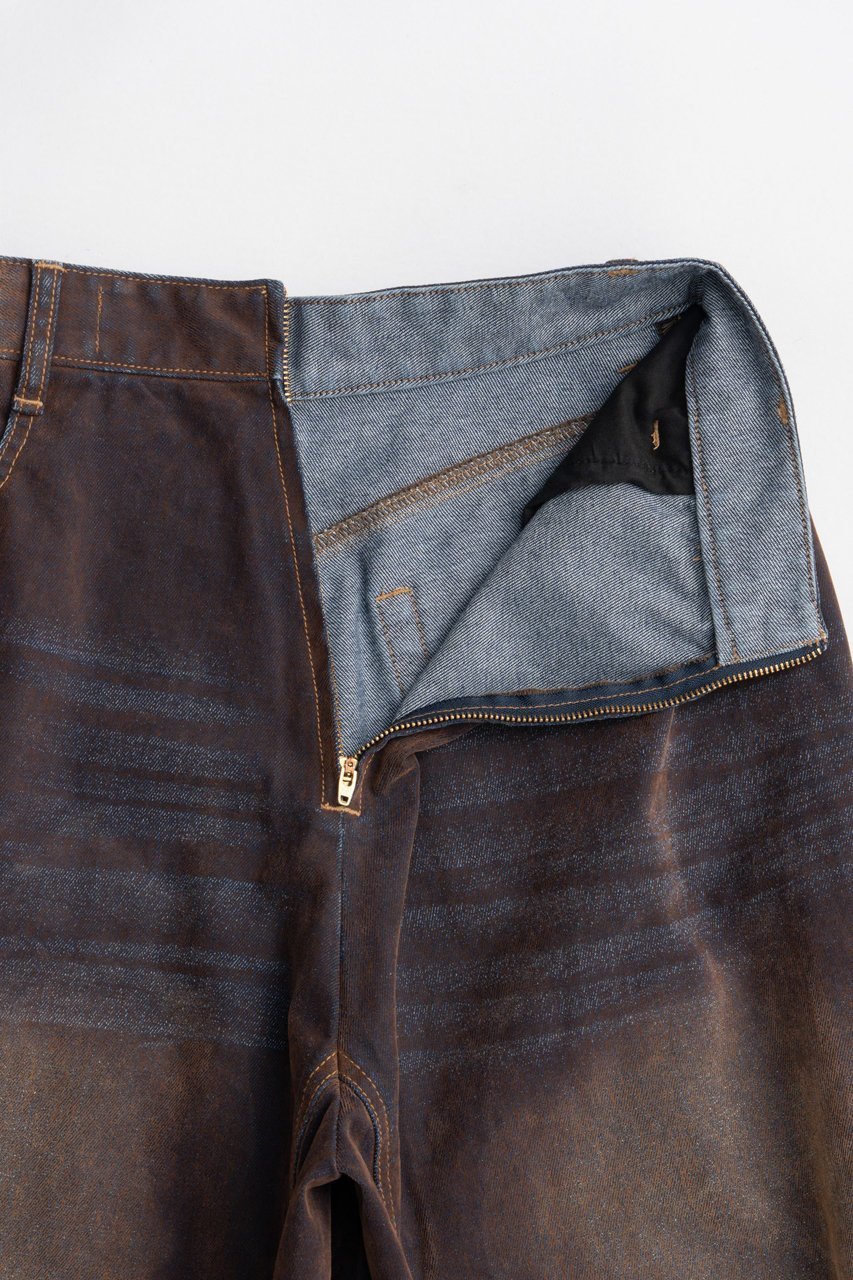 【プランク プロジェクト/PRANK PROJECT】のフロッキーデニムパンツ / Flocky Denim Pants 人気、トレンドファッション・服の通販 founy(ファニー) 　ファッション　Fashion　レディースファッション　Fashion for Women　パンツ　Pants & Trousers　デニムパンツ・ジーンズ・美脚デニム　Denim Jeans & Pants　ウォーム　Warm Fabric　デニム　Denim, Jeans Material　バランス　Balance, Style Balance　パッチ　Patch, Appliqué　フェミニン　Feminine, Girly　フロント　Front, Front Design　ブルゾン　Blouson, Bomber Jacket　おすすめ　Recommended / Our Picks　other-4|ID: prp329100004627521 ipo3291000000033260557