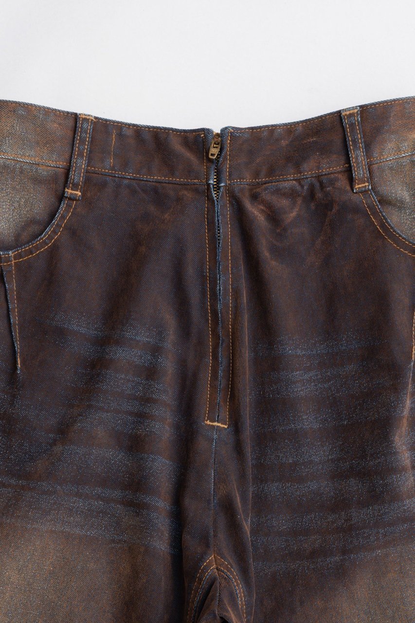 【プランク プロジェクト/PRANK PROJECT】のフロッキーデニムパンツ / Flocky Denim Pants 人気、トレンドファッション・服の通販 founy(ファニー) 　ファッション　Fashion　レディースファッション　Fashion for Women　パンツ　Pants & Trousers　デニムパンツ・ジーンズ・美脚デニム　Denim Jeans & Pants　ウォーム　Warm Fabric　デニム　Denim, Jeans Material　バランス　Balance, Style Balance　パッチ　Patch, Appliqué　フェミニン　Feminine, Girly　フロント　Front, Front Design　ブルゾン　Blouson, Bomber Jacket　おすすめ　Recommended / Our Picks　other-7|ID: prp329100004627521 ipo3291000000033260560