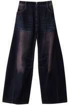 【プランク プロジェクト/PRANK PROJECT】のフロッキーデニムパンツ / Flocky Denim Pants NVY(ネイビー)|ID: prp329100004627521 ipo3291000000035356665