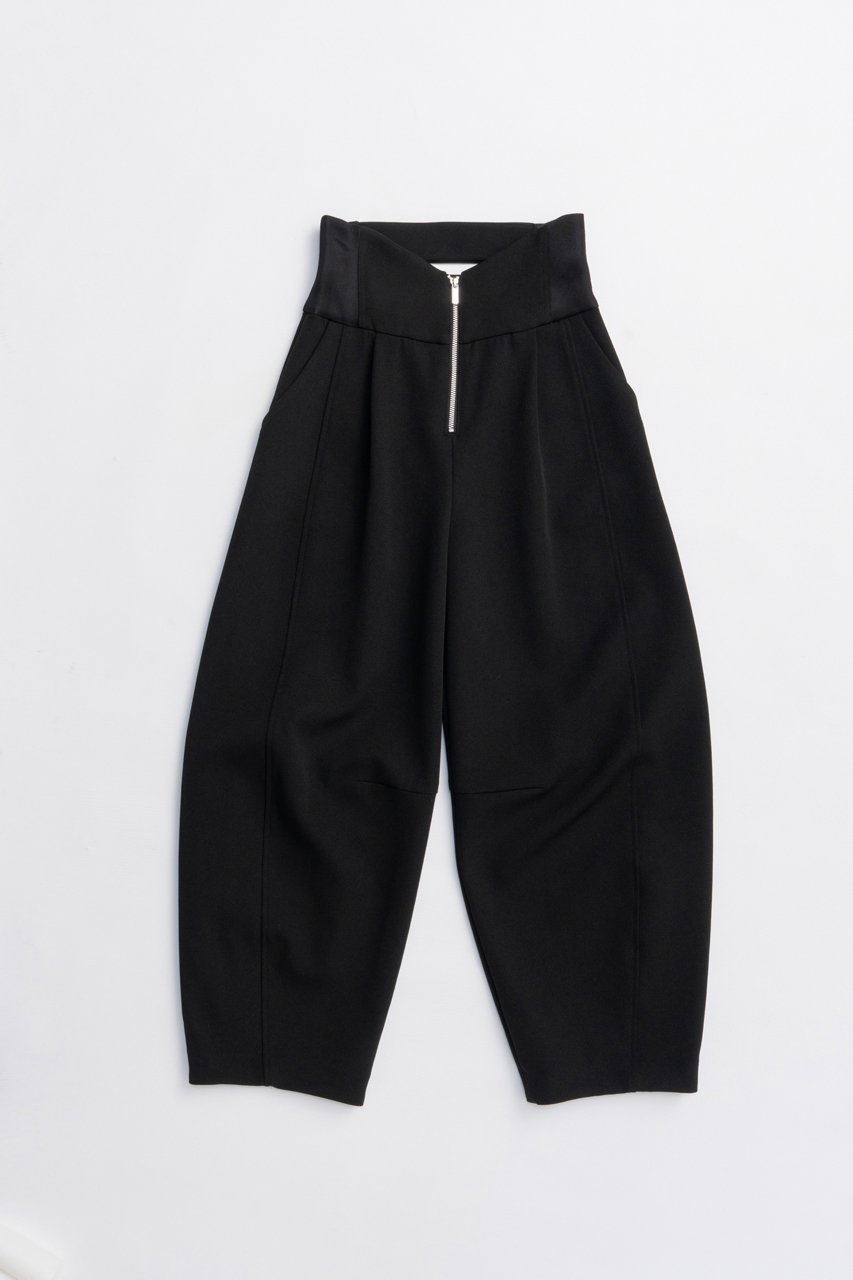 【プランク プロジェクト/PRANK PROJECT】のハイウエストパンツ / High-waisted pants インテリア・キッズ・メンズ・レディースファッション・服の通販 founy(ファニー) 　ファッション　Fashion　レディースファッション　Fashion for Women　パンツ　Pants & Trousers　おすすめ　Recommended / Our Picks　コクーン　Cocoon, Cocoon Silhouette　セットアップ　Set-Up, Coordinated Outfit　フロント　Front, Front Design　ラッセル　Raschel, Raschel Lace　新作・新入荷　New Arrivals / New In　BLK(ブラック)|ID: prp329100004627522 ipo3291000000033260564