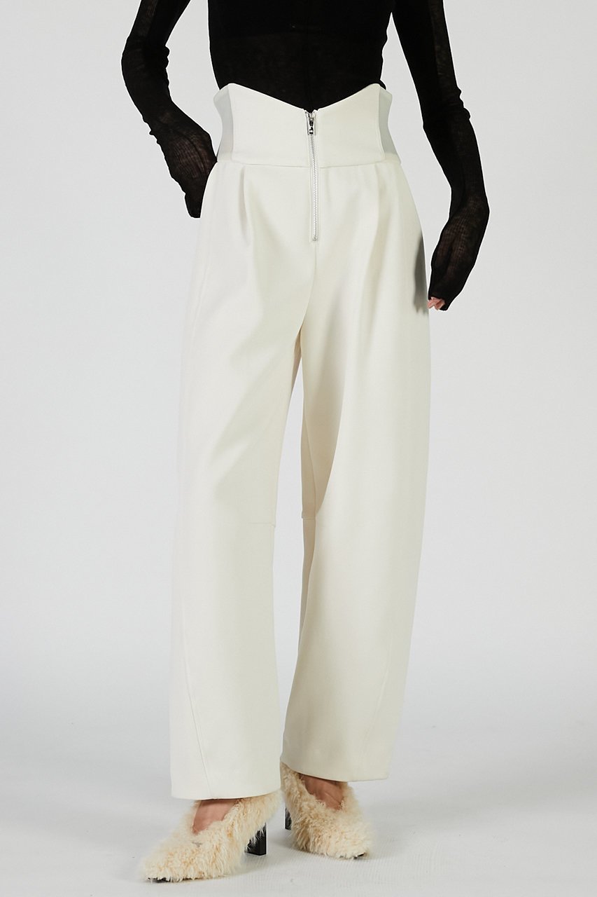 【プランク プロジェクト/PRANK PROJECT】のハイウエストパンツ / High-waisted pants 人気、トレンドファッション・服の通販 founy(ファニー) 　ファッション　Fashion　レディースファッション　Fashion for Women　パンツ　Pants & Trousers　おすすめ　Recommended / Our Picks　コクーン　Cocoon, Cocoon Silhouette　セットアップ　Set-Up, Coordinated Outfit　フロント　Front, Front Design　ラッセル　Raschel, Raschel Lace　新作・新入荷　New Arrivals / New In　other-8|ID: prp329100004627522 ipo3291000000033260572