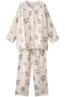 【ナナデコール/nanadecor】のプリムローズノーカラーパジャマ パープル 人気、トレンドファッション・服の通販 founy(ファニー) ファッション Fashion レディースファッション Fashion for Women 2025年 2025 2025-2026秋冬・A/W Autumn/Winter 2025–26 AW25–26 パジャマ Pajamas, Sleepwear パープル Purple, Violet フェミニン Feminine, Girly リラックス Relax, Relaxed Fit A/W・秋冬 Autumn/Winter |ID:prp329100004627523