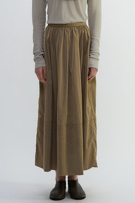 【プレインピープル/PLAIN PEOPLE】 ヴィンテージタフタセミフレアスカート人気、トレンドファッション・服の通販 founy(ファニー) ファッション Fashion レディースファッション Fashion for Women スカート Skirts Aライン・フレアスカート A-Line & Flared Skirts ロングスカート Long Skirts / Maxi & Midi Skirts 2025年 2025 2025-2026秋冬・A/W Autumn/Winter 2025–26 AW25–26 ギャザー Gathered, Ruffled ランダム Random, Irregular ロング Long, Long-Length A/W・秋冬 Autumn/Winter |ID:prp329100004627524