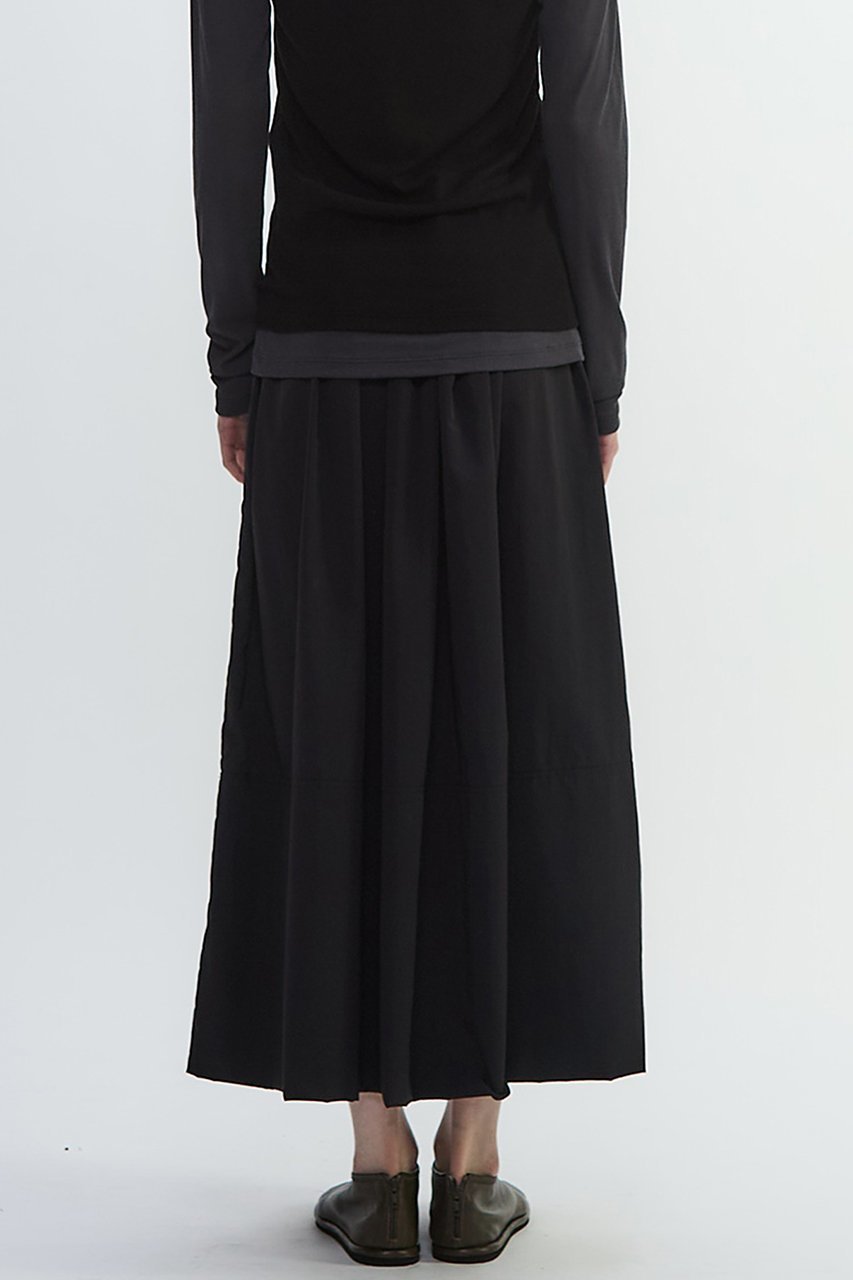 【プレインピープル/PLAIN PEOPLE】のヴィンテージタフタセミフレアスカート 人気、トレンドファッション・服の通販 founy(ファニー) 　ファッション　Fashion　レディースファッション　Fashion for Women　スカート　Skirts　Aライン・フレアスカート　A-Line & Flared Skirts　ロングスカート　Long Skirts / Maxi & Midi Skirts　2025年　2025　2025-2026秋冬・A/W　Autumn/Winter 2025–26 AW25–26　ギャザー　Gathered, Ruffled　ランダム　Random, Irregular　ロング　Long, Long-Length　A/W・秋冬　Autumn/Winter　other-3|ID: prp329100004627524 ipo3291000000033260584