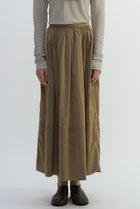 【プレインピープル/PLAIN PEOPLE】のヴィンテージタフタセミフレアスカート ベージュ|ID: prp329100004627524 ipo3291000000035356682