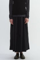 【プレインピープル/PLAIN PEOPLE】のヴィンテージタフタセミフレアスカート ブラック|ID: prp329100004627524 ipo3291000000035356683