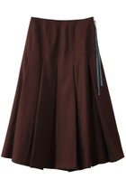 【ランバン オン ブルー/LANVIN en Bleu】のカルゼステッチプリーツスカート 人気、トレンドファッション・服の通販 founy(ファニー) ファッション Fashion レディースファッション Fashion for Women スカート Skirts プリーツスカート / 上品フェミニンスタイル Pleated Skirts ロングスカート Long Skirts / Maxi & Midi Skirts プリーツ Pleats, Pleated モダン Modern, Contemporary ロング Long, Long-Length ワーク Workwear, Utility Style thumbnail ブラウン|ID: prp329100004627525 ipo3291000000035784505