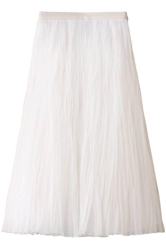 【エブール/ebure】のシアーオーガンジープリーツ フレアスカート インテリア・キッズ・メンズ・レディースファッション・服の通販 founy(ファニー) https://founy.com/ ファッション Fashion レディースファッション Fashion for Women スカート Skirts Aライン・フレアスカート A-Line & Flared Skirts おすすめ Recommended / Our Picks オーガンジー Organza Fabric シルク Silk, 100% Silk フレア Flare, Flared プリーツ Pleats, Pleated エレガント 上品 Elegant |ID: prp329100004627527 ipo3291000000035698562