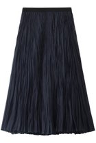 【エブール/ebure】のシアーオーガンジープリーツ フレアスカート ネイビー|ID: prp329100004627527 ipo3291000000035698565