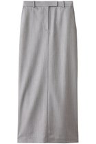 【エブール/ebure】のライトシャンブレーウール ロングタイトスカート ライトグレー|ID: prp329100004627528 ipo3291000000036126040