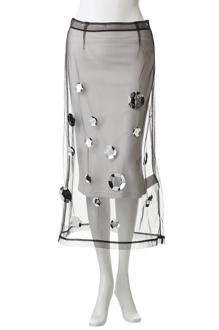 【プランク プロジェクト/PRANK PROJECT】のスパンコールスカート / Sequin Skirt 人気、トレンドファッション・服の通販 founy(ファニー) ファッション Fashion レディースファッション Fashion for Women スカート Skirts ロングスカート Long Skirts / Maxi & Midi Skirts スパンコール Sequins, Sequin Embellishment チュール Tulip, Tulip Motif ロング Long, Long-Length other-2|ID: prp329100004627529 ipo3291000000035784524