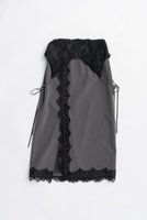 【プランク プロジェクト/PRANK PROJECT】の2WAYレースミディスカート / 2-Way Lace Midi Skirt 人気、トレンドファッション・服の通販 founy(ファニー) ファッション Fashion レディースファッション Fashion for Women スカート Skirts インナー Innerwear ストライプ Stripe, Striped Pattern タイトスカート Pencil Skirt, Tight Skirt マニッシュ Mannish, Boyish リボン Ribbon, Bow レース Lace, Lace Fabric |ID:prp329100004627533