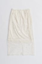 【プランク プロジェクト/PRANK PROJECT】のベールレースレイヤードスカート / Bow Lace Layered Skirt WHT(ホワイト)|ID: prp329100004627534 ipo3291000000033260673