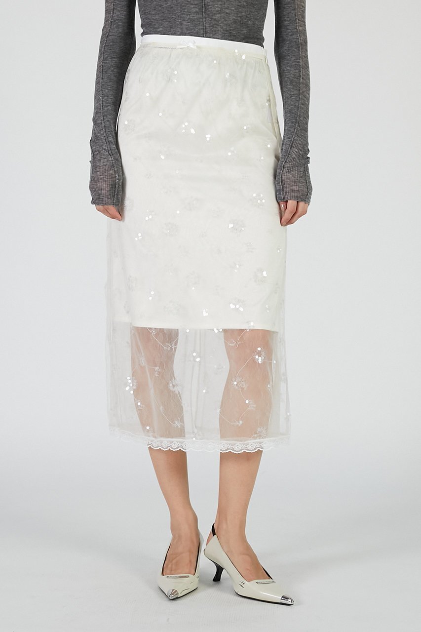【プランク プロジェクト/PRANK PROJECT】のベールレースレイヤードスカート / Bow Lace Layered Skirt 人気、トレンドファッション・服の通販 founy(ファニー) 　ファッション　Fashion　レディースファッション　Fashion for Women　スカート　Skirts　ロングスカート　Long Skirts / Maxi & Midi Skirts　おすすめ　Recommended / Our Picks　クラシカル　Classical, Vintage-Inspired　ペチコート　Petticoat, Underskirt　レギンス　Leggings, Stretch Pants　レース　Lace, Lace Fabric　ロング　Long, Long-Length　新作・新入荷　New Arrivals / New In　other-8|ID: prp329100004627534 ipo3291000000033260680