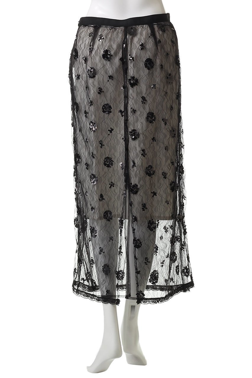 【プランク プロジェクト/PRANK PROJECT】のベールレースレイヤードスカート / Bow Lace Layered Skirt 人気、トレンドファッション・服の通販 founy(ファニー) 　ファッション　Fashion　レディースファッション　Fashion for Women　スカート　Skirts　ロングスカート　Long Skirts / Maxi & Midi Skirts　おすすめ　Recommended / Our Picks　クラシカル　Classical, Vintage-Inspired　ペチコート　Petticoat, Underskirt　レギンス　Leggings, Stretch Pants　レース　Lace, Lace Fabric　ロング　Long, Long-Length　other-7|ID: prp329100004627534 ipo3291000000033527893