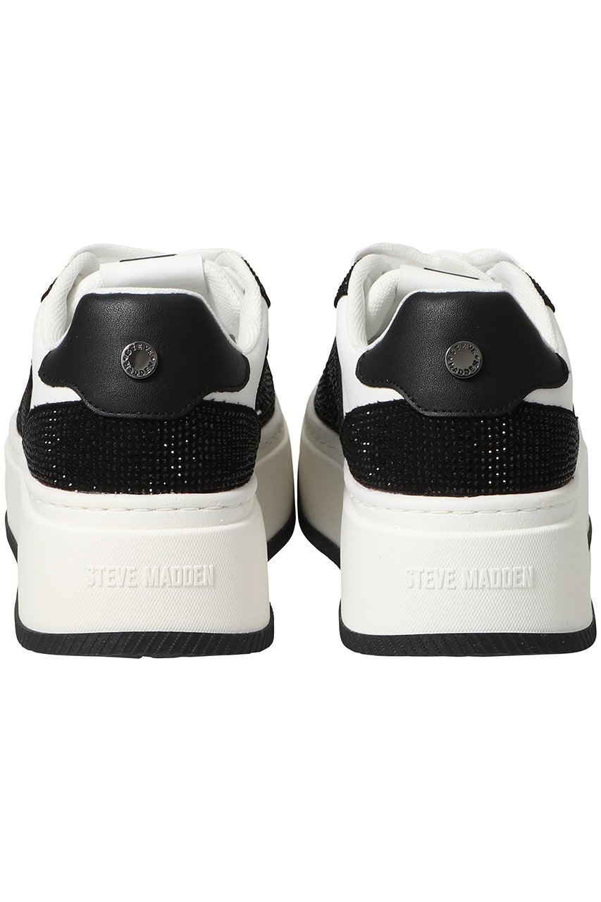 【スティーブマデン/STEVE MADDEN】のDYNAMO-R ラインストーン厚底スニーカー 人気、トレンドファッション・服の通販 founy(ファニー) 　ファッション　Fashion　レディースファッション　Fashion for Women　クール　Cool, Chic　シルバー　Silver, Metallic Silver　ストーン　Stone, Gem-Like　スニーカー　Sneakers, Trainers　モノトーン　Monotone, Black and White　厚底　Platform Shoes　other-3|ID: prp329100004628577 ipo3291000000035965304