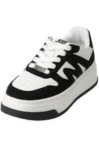 【スティーブマデン/STEVE MADDEN】のDYNAMO-R ラインストーン厚底スニーカー ブラック/ホワイト|ID: prp329100004628577 ipo3291000000036763285