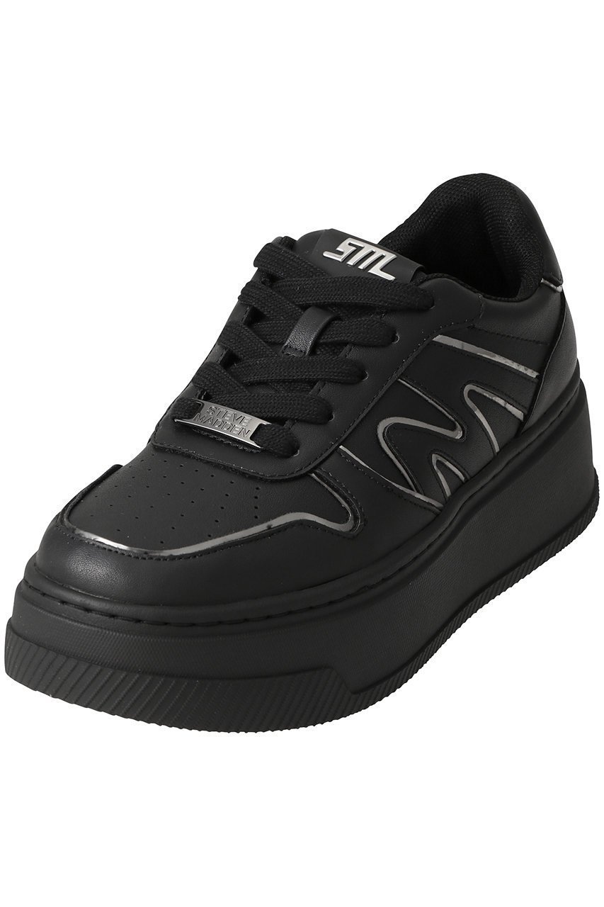 【スティーブマデン/STEVE MADDEN】のDYNAMO メタルライン厚底スニーカー 人気、トレンドファッション・服の通販 founy(ファニー) 　ファッション　Fashion　レディースファッション　Fashion for Women　2025年　2025　2025-2026秋冬・A/W　Autumn/Winter 2025–26 AW25–26　クッション　Cushion, Throw Pillow　スニーカー　Sneakers, Trainers　トレンド　Trend, Trending Now　パイピング　Piping, Trim Design　フレア　Flare, Flared　メタリック　Metallic, Shiny Finish　メタル　Metal, Metal Parts　厚底　Platform Shoes　A/W・秋冬　Autumn/Winter　 other-1|ID: prp329100004628578 ipo3291000000033274723