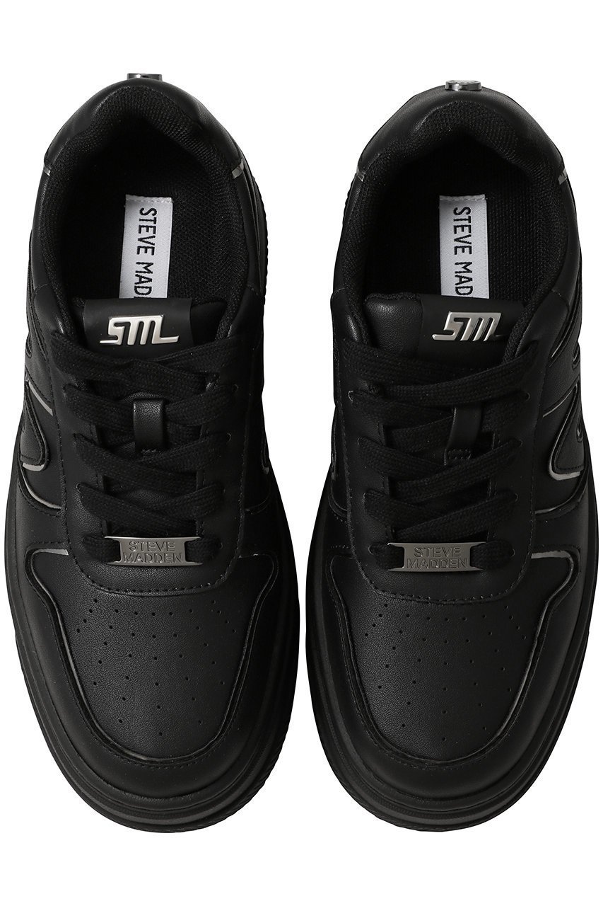 【スティーブマデン/STEVE MADDEN】のDYNAMO メタルライン厚底スニーカー 人気、トレンドファッション・服の通販 founy(ファニー) 　ファッション　Fashion　レディースファッション　Fashion for Women　2025年　2025　2025-2026秋冬・A/W　Autumn/Winter 2025–26 AW25–26　クッション　Cushion, Throw Pillow　スニーカー　Sneakers, Trainers　トレンド　Trend, Trending Now　パイピング　Piping, Trim Design　フレア　Flare, Flared　メタリック　Metallic, Shiny Finish　メタル　Metal, Metal Parts　厚底　Platform Shoes　A/W・秋冬　Autumn/Winter　other-2|ID: prp329100004628578 ipo3291000000033274725