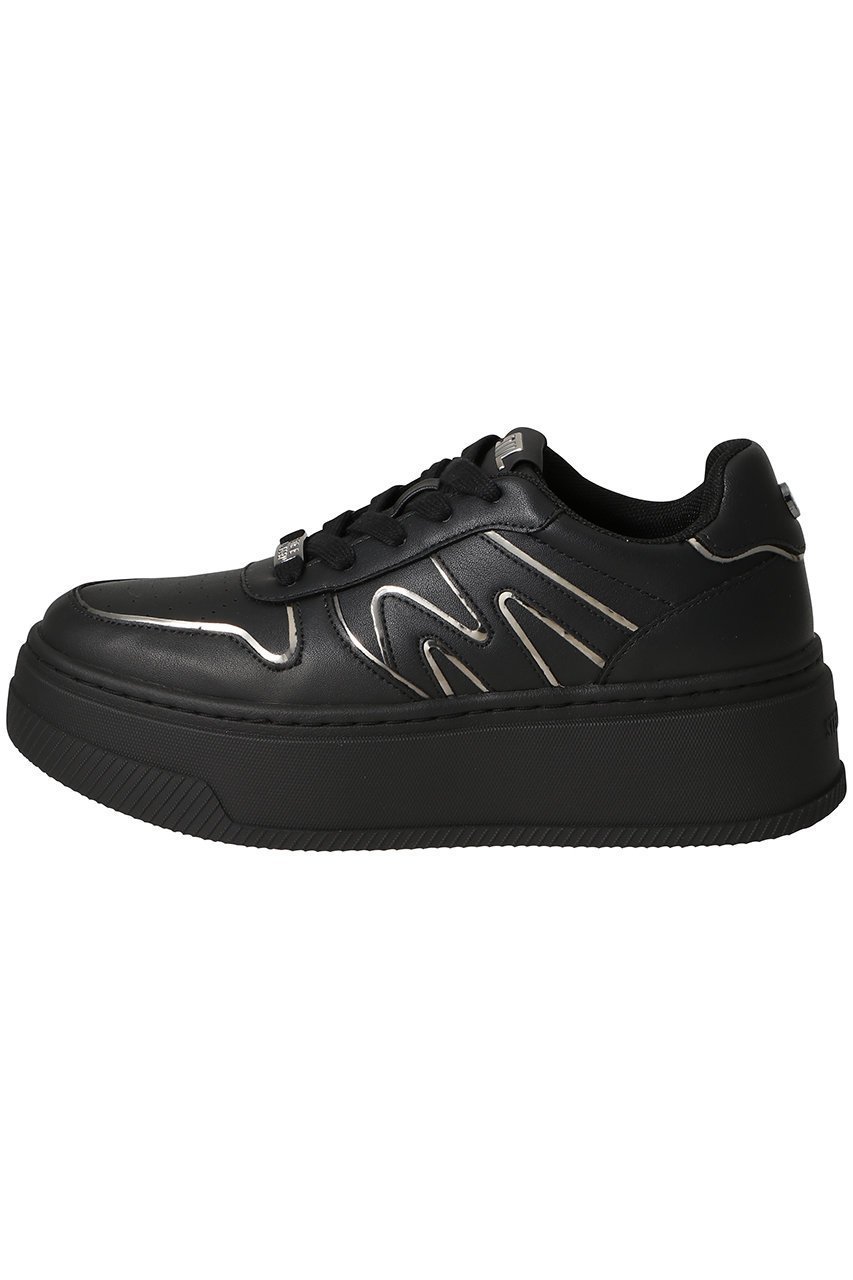 【スティーブマデン/STEVE MADDEN】のDYNAMO メタルライン厚底スニーカー 人気、トレンドファッション・服の通販 founy(ファニー) 　ファッション　Fashion　レディースファッション　Fashion for Women　2025年　2025　2025-2026秋冬・A/W　Autumn/Winter 2025–26 AW25–26　クッション　Cushion, Throw Pillow　スニーカー　Sneakers, Trainers　トレンド　Trend, Trending Now　パイピング　Piping, Trim Design　フレア　Flare, Flared　メタリック　Metallic, Shiny Finish　メタル　Metal, Metal Parts　厚底　Platform Shoes　A/W・秋冬　Autumn/Winter　other-4|ID: prp329100004628578 ipo3291000000033274727