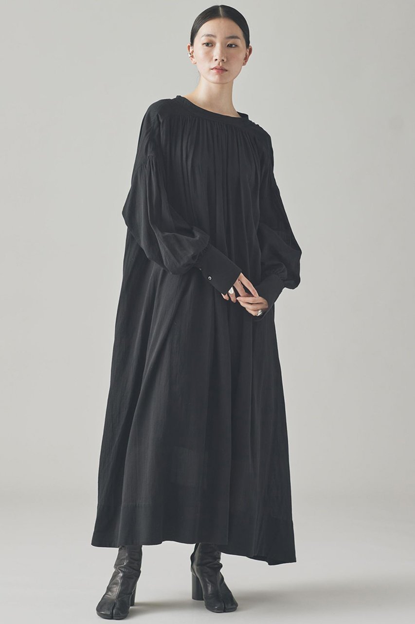 【カレンソロジー/Curensology】の2WAYヴィンテージワンピース インテリア・キッズ・メンズ・レディースファッション・服の通販 founy(ファニー) 　ファッション　Fashion　レディースファッション　Fashion for Women　ワンピース　Dresses　チュニック　Tunic Tops & Dresses　2025年　2025　2025-2026秋冬・A/W　Autumn/Winter 2025–26 AW25–26　おすすめ　Recommended / Our Picks　キャミソール　Camisole, Spaghetti Strap Top　サテン　Satin, Glossy Fabric　チュニック　Tunic, Long Top　バランス　Balance, Style Balance　ベスト　Vest, Waistcoat　ペチコート　Petticoat, Underskirt　ロング　Long, Long-Length　人気　Popular, Best Seller　日本製　Made In Japan　A/W・秋冬　Autumn/Winter　ブラック|ID: prp329100004628580 ipo3291000000033274739