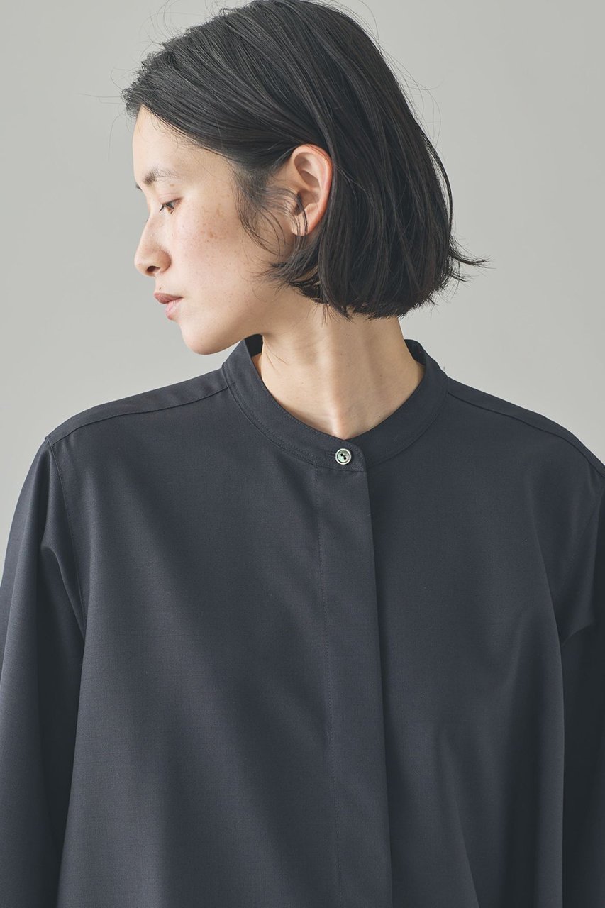 【カレンソロジー/Curensology】のウールバンドカラーワンピース 人気、トレンドファッション・服の通販 founy(ファニー) 　ファッション　Fashion　レディースファッション　Fashion for Women　ワンピース　Dresses　チュニック　Tunic Tops & Dresses　2025年　2025　2025-2026秋冬・A/W　Autumn/Winter 2025–26 AW25–26　おすすめ　Recommended / Our Picks　インナー　Innerwear　チュニック　Tunic, Long Top　フロント　Front, Front Design　ロング　Long, Long-Length　日本製　Made In Japan　A/W・秋冬　Autumn/Winter　other-6|ID: prp329100004628581 ipo3291000000033274751