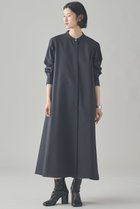 【カレンソロジー/Curensology】のウールバンドカラーワンピース ネイビー|ID: prp329100004628581 ipo3291000000036225877