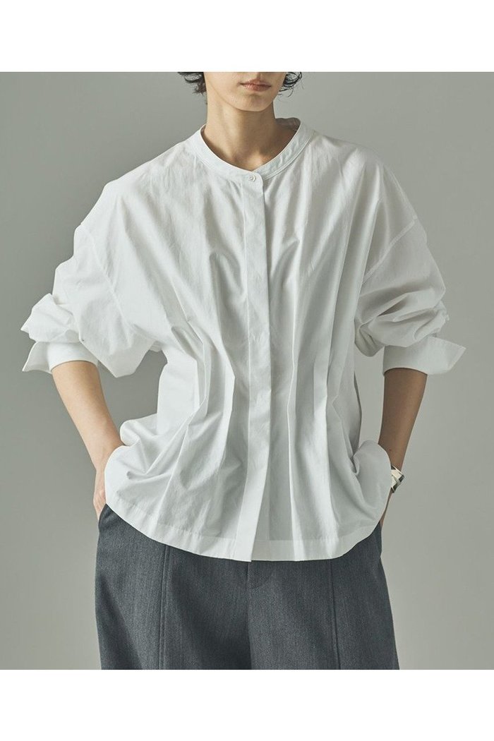 【カレンソロジー/Curensology】のタックペプラムブラウス インテリア・キッズ・メンズ・レディースファッション・服の通販 founy(ファニー) https://founy.com/ ファッション Fashion レディースファッション Fashion for Women トップス・カットソー Cut & Sew Tops シャツ・ブラウス・オフィスカジュアル Elegant Blouses & Button-Ups 2025年 2025 2025-2026秋冬・A/W Autumn/Winter 2025–26 AW25–26 おすすめ Recommended / Our Picks シェイプ Shape, Slim Fit スリーブ Sleeve, Long Sleeve / Short Sleeve タイトスカート Pencil Skirt, Tight Skirt ペプラム Peplum, Flared Hem リアル Real, Realistic リネン Linen, Linen Fabric ロング Long, Long-Length 日本製 Made In Japan A/W・秋冬 Autumn/Winter |ID: prp329100004628583 ipo3291000000033274762