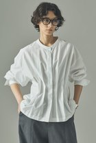 【カレンソロジー/Curensology】のタックペプラムブラウス 人気、トレンドファッション・服の通販 founy(ファニー) ファッション Fashion レディースファッション Fashion for Women トップス・カットソー Cut & Sew Tops シャツ・ブラウス・オフィスカジュアル Elegant Blouses & Button-Ups 2025年 2025 2025-2026秋冬・A/W Autumn/Winter 2025–26 AW25–26 おすすめ Recommended / Our Picks シェイプ Shape, Slim Fit スリーブ Sleeve, Long Sleeve / Short Sleeve タイトスカート Pencil Skirt, Tight Skirt ペプラム Peplum, Flared Hem リアル Real, Realistic リネン Linen, Linen Fabric ロング Long, Long-Length 日本製 Made In Japan A/W・秋冬 Autumn/Winter thumbnail ホワイト|ID: prp329100004628583 ipo3291000000033274763