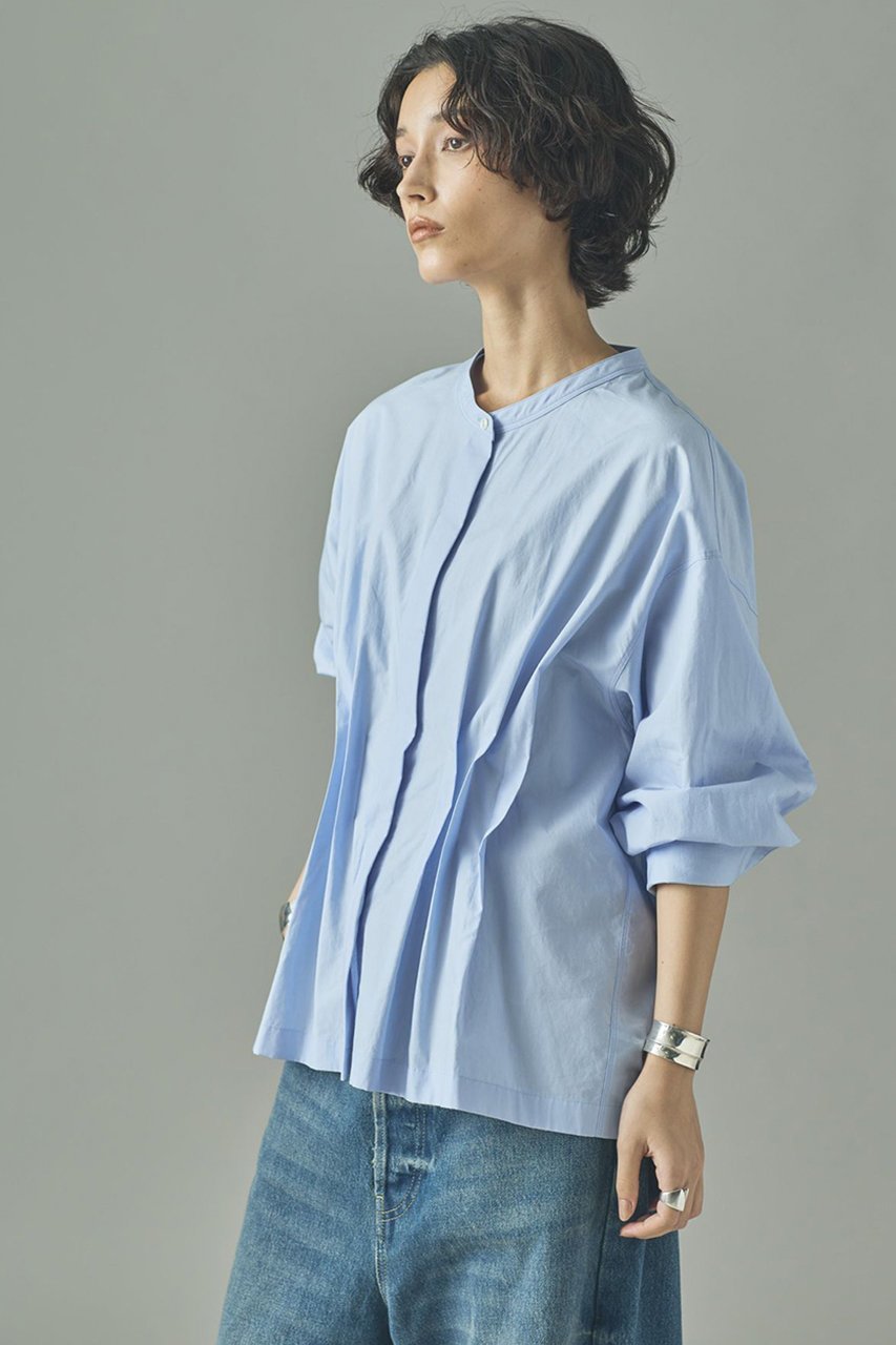 【カレンソロジー/Curensology】のタックペプラムブラウス 人気、トレンドファッション・服の通販 founy(ファニー) 　ファッション　Fashion　レディースファッション　Fashion for Women　トップス・カットソー　Cut & Sew Tops　シャツ・ブラウス・オフィスカジュアル　Elegant Blouses & Button-Ups　2025年　2025　2025-2026秋冬・A/W　Autumn/Winter 2025–26 AW25–26　おすすめ　Recommended / Our Picks　シェイプ　Shape, Slim Fit　スリーブ　Sleeve, Long Sleeve / Short Sleeve　タイトスカート　Pencil Skirt, Tight Skirt　ペプラム　Peplum, Flared Hem　リアル　Real, Realistic　リネン　Linen, Linen Fabric　ロング　Long, Long-Length　日本製　Made In Japan　A/W・秋冬　Autumn/Winter　other-2|ID: prp329100004628583 ipo3291000000033274765