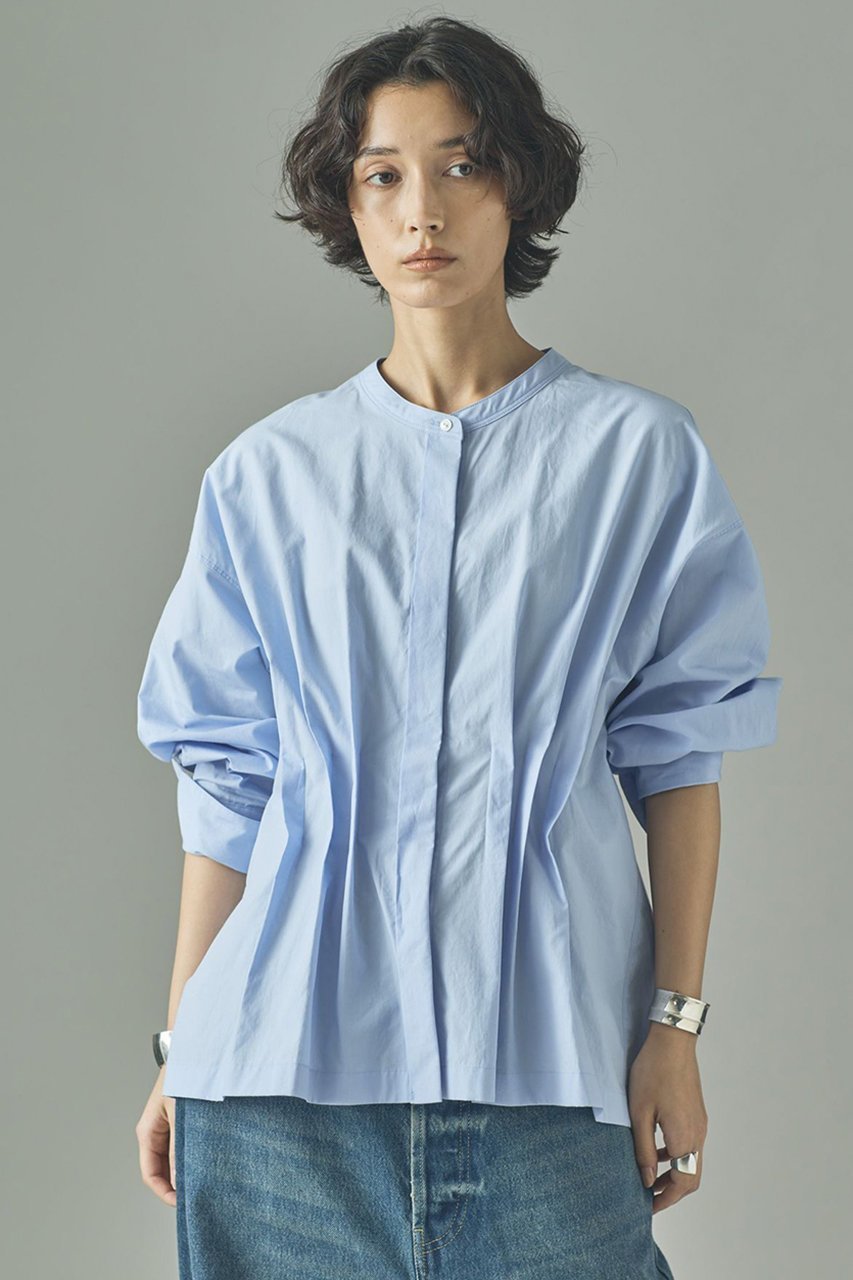 【カレンソロジー/Curensology】のタックペプラムブラウス 人気、トレンドファッション・服の通販 founy(ファニー) 　ファッション　Fashion　レディースファッション　Fashion for Women　トップス・カットソー　Cut & Sew Tops　シャツ・ブラウス・オフィスカジュアル　Elegant Blouses & Button-Ups　2025年　2025　2025-2026秋冬・A/W　Autumn/Winter 2025–26 AW25–26　おすすめ　Recommended / Our Picks　シェイプ　Shape, Slim Fit　スリーブ　Sleeve, Long Sleeve / Short Sleeve　タイトスカート　Pencil Skirt, Tight Skirt　ペプラム　Peplum, Flared Hem　リアル　Real, Realistic　リネン　Linen, Linen Fabric　ロング　Long, Long-Length　日本製　Made In Japan　A/W・秋冬　Autumn/Winter　other-3|ID: prp329100004628583 ipo3291000000033274766