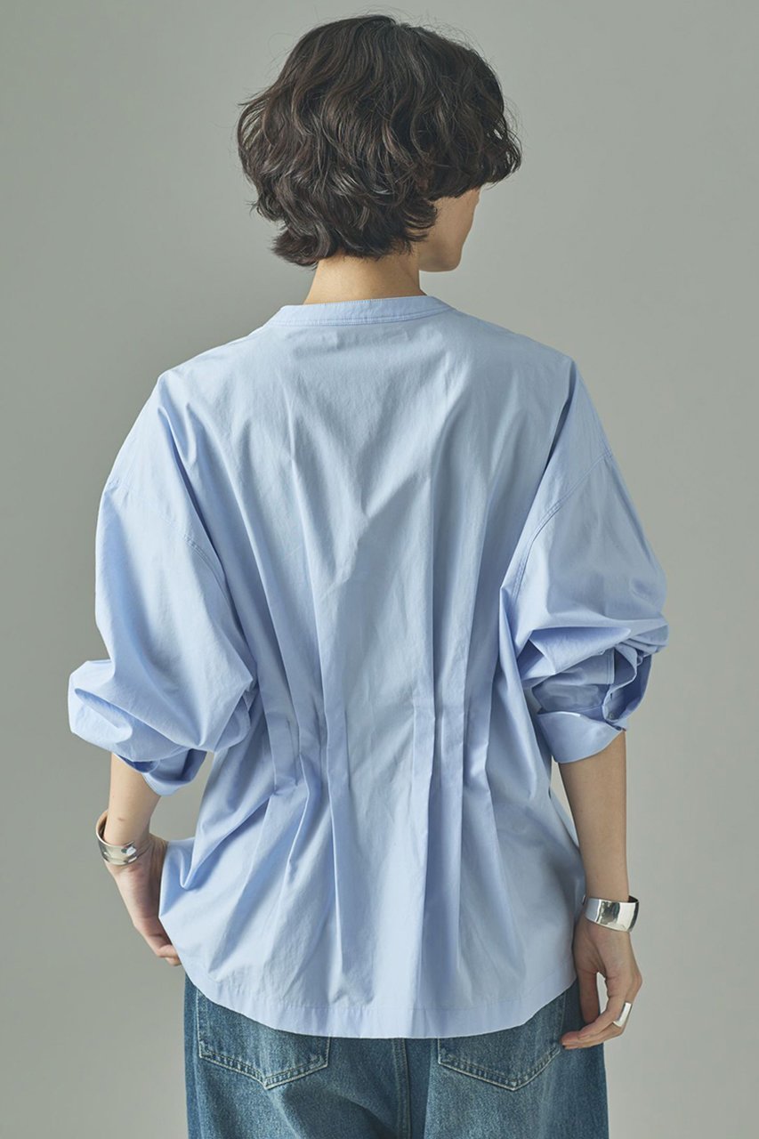 【カレンソロジー/Curensology】のタックペプラムブラウス 人気、トレンドファッション・服の通販 founy(ファニー) 　ファッション　Fashion　レディースファッション　Fashion for Women　トップス・カットソー　Cut & Sew Tops　シャツ・ブラウス・オフィスカジュアル　Elegant Blouses & Button-Ups　2025年　2025　2025-2026秋冬・A/W　Autumn/Winter 2025–26 AW25–26　おすすめ　Recommended / Our Picks　シェイプ　Shape, Slim Fit　スリーブ　Sleeve, Long Sleeve / Short Sleeve　タイトスカート　Pencil Skirt, Tight Skirt　ペプラム　Peplum, Flared Hem　リアル　Real, Realistic　リネン　Linen, Linen Fabric　ロング　Long, Long-Length　日本製　Made In Japan　A/W・秋冬　Autumn/Winter　other-4|ID: prp329100004628583 ipo3291000000033274767