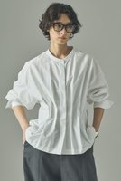 【カレンソロジー/Curensology】のタックペプラムブラウス 人気、トレンドファッション・服の通販 founy(ファニー) ファッション Fashion レディースファッション Fashion for Women トップス・カットソー Cut & Sew Tops シャツ・ブラウス・オフィスカジュアル Elegant Blouses & Button-Ups おすすめ Recommended / Our Picks シェイプ Shape, Slim Fit スリーブ Sleeve, Long Sleeve / Short Sleeve タイトスカート Pencil Skirt, Tight Skirt ペプラム Peplum, Flared Hem リアル Real, Realistic リネン Linen, Linen Fabric ロング Long, Long-Length 日本製 Made In Japan |ID:prp329100004628583