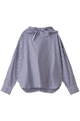 【ミズイロ インド/mizuiro ind】のstripe hooded shirt シャツ 人気、トレンドファッション・服の通販 founy(ファニー) ファッション Fashion レディースファッション Fashion for Women トップス・カットソー Cut & Sew Tops シャツ・ブラウス・オフィスカジュアル Elegant Blouses & Button-Ups シンプル Simple, Minimal ストライプ Stripe, Striped Pattern スラックス Slacks, Dress Pants スリット Slit, Slit Detail スリーブ Sleeve, Long Sleeve / Short Sleeve デニム Denim, Jeans Material ロング Long, Long-Length |ID:prp329100004628584